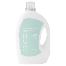 BBLANC 嬰幼兒衣物柔軟精 白麝香 大容量, 1個, 3.1L