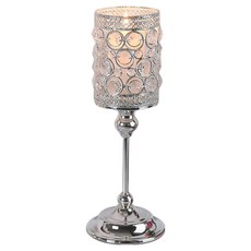 트레오바 작은 귀여운 벽걸이 캔들홀더 스몰(12 x 32 cm), 전기도금