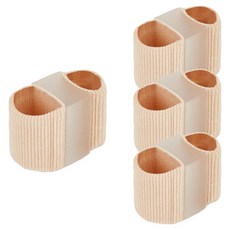 Omilu 프리미엄 발가락링 벌리개 베이지, 4개