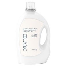 BBLANC 頂級嬰兒洗衣精 無香, 1個, 3.1L