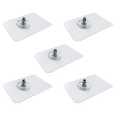 小麥購物 強力免打孔無痕螺絲貼片 L1010, 5個