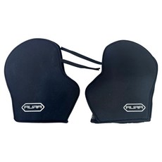 아우라헬멧 쿨토시 양손 세트, 블랙