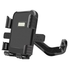 Hataesmall 自行車手機支架 類型4, 黑色, 1個