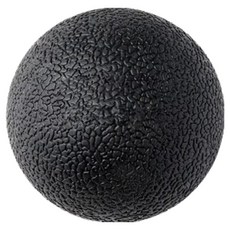 글로벌픽 홈트용 지압 풋케어 마사지볼 6cm, 블랙, 2개
