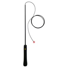 펫케어 고양이 루미위스커 LED 낚시대, 블랙, 1개