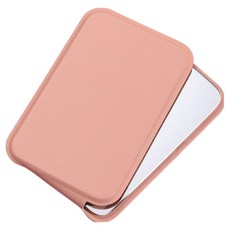 픽유 데일리 깜직한 미니탁상거울 8 x 10.5 cm, 핑크, 1개