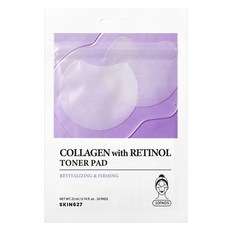 스킨627 콜라겐 위드 레티놀 토너 패드 22ml, 1개, 10매입