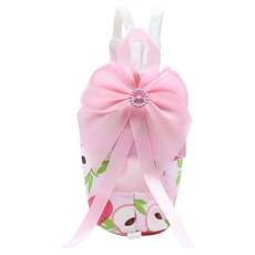 AllHigh 鸚鵡胸背帶衣服尿布 01 蜜桃 M, 1個