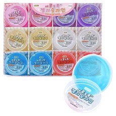 agaplus Q彈果凍迷你史萊姆, 24個, 50g, 混合顏色