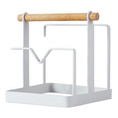 小麥購物 雙層砧板架 L1002, 1個, 白色