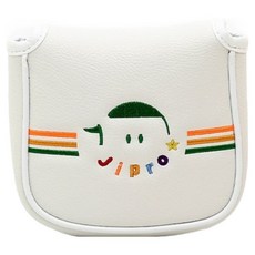 Jipro 微笑槌型推桿桿頭套, 白色, 1個