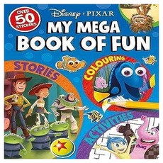 Disney Pixar: My Mega Book of Fun - My Mega Book of Fun Disney, Bonnier Books Ltd