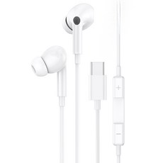 DTAudio iPhone 15 三代線控耳機 3.5mm Type-C iPhone 安卓適用耳機 麥克風, 單一商品, 白色