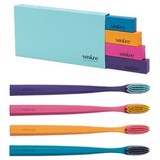 smize 石墨烯刷毛牙刷 3.0 4件組 A, 4支, 1套