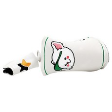 Jipro Joy 一字型刀鋒推桿桿頭套, 1個, 白色