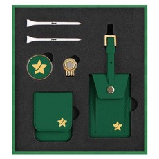 Jipro Smith&Leather 高爾夫球局套裝組合, 1套, 綠色