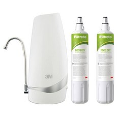 3M DIY可生飲桌上型淨水器 鵝頸款 附濾心 2支, S003-CG, 1組