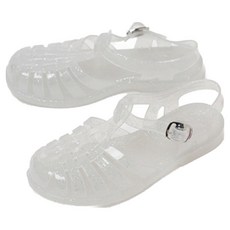 ChakanShoes 女童用Pinpo橡膠果凍亮片涼鞋 SDRBR2h533