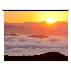 윤씨네 4:3 수동형 체인 스크린 150cm 50, C-SV