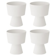 DART COLLECTIVE MOMENTUAL 素色高腳杯 175ml, 霧面白色, 4個