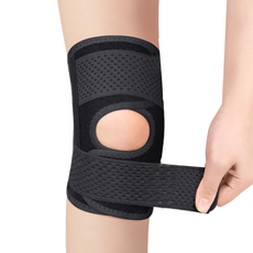 Wellot 舒適護膝 黑色 A型 右側, 1個