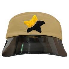 Jipro Signature高爾夫中空帽, 米色, 1個