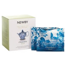 NEWBY 洋甘菊奢華絲綢金字塔浸泡茶, 15入, 1個, 2g