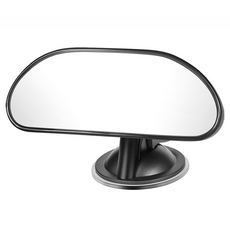 SOME'S MINE 吸盤式汽車安全座椅後視鏡, 黑色, 1個