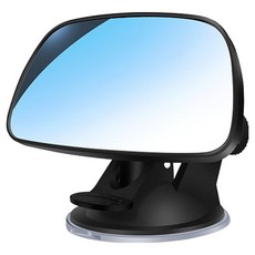 썸즈마인 輔助汽車座椅後視鏡 方形吸盤式, 方形黑色, 1個