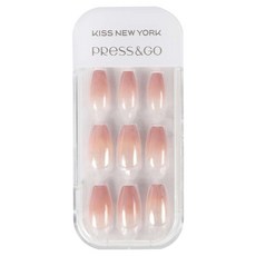 키스뉴욕 프레스앤고 네일팁 세트, 1개, 크림슨 로즈