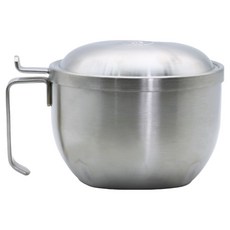 LInox 廚之坊 天堂鳥 泡麵碗, 1個, 銀色