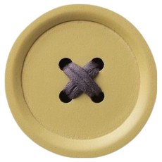 pana objects 鈕釦掛架, 1個, 黃色