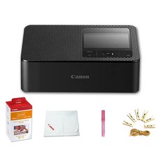 Canon 佳能 SELPHY 相片印表機 + RP-108 + 口袋包 + 相片掛繩 + Miffy米菲兔筆 隨機出貨 套組, 相片印表機(CP1500), 黑色(相片印表機), 隨機出貨(Miffy米菲兔筆)