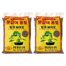 땅심 원예용 분갈이흙, 2개, 3L