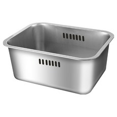 不鏽鋼多用途廚房洗碗盆 10L, 1個, 單一顏色