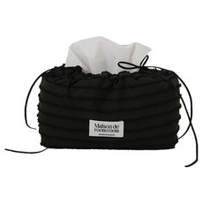 메종드룸룸 링링 테슬 각티슈 케이스, 블랙