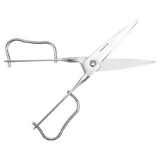 4BNK 全不鏽鋼可分離式廚房多用途剪刀, 銀色, 1個