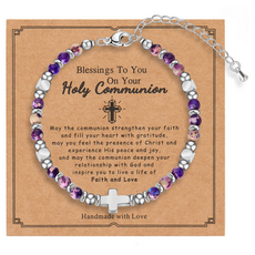 OBL十字架基督教用品, 1個, 聖餐紫