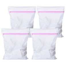 細網拉鍊洗衣袋 40 x 50 cm, 單一顏色, 4個