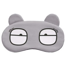 KODACHIEF 睡眠眼罩 K2灰色 19.5 x 9.5 cm, 1個