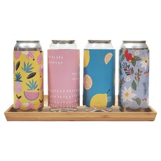 coffee7 Cansumer鋁製PET 粉紅檸檬 罐子支架 500ml 隨機出貨, 1件, 500件