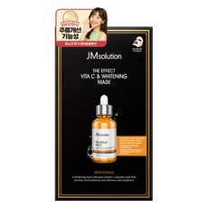 JMsolution 肌司研 The Effect 維他命C & 亮白面膜, 10入, 1個