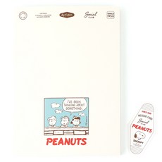 피너츠 75주년 데일리노트, 아이보리, 1개