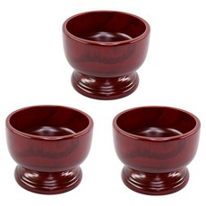 Namwonmoggi 名品南原 工藝社 文化財 白蠟木湯碗, 3個