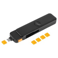 코시 C타입 충전단자 보호캡 스마트 보안장치 포트락 잠금, LS2185C, 1개