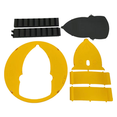 K-Bound 人道大量捕捉捕鼠器 黃色分離式 彩盒包裝, 1個, 1入