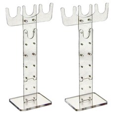 JIUNPEY 君沛光電 透明壓克力燈架 T8專用, 2個