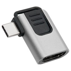 컴스 USB Type C to HDMI C타입 4K-30Hz UHD 꺾임 컨버터 변환 젠더, 1개, TB679