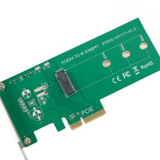 Coms PCI Express 轉換器 M.2 NGFF SSD Key M PCI-E 4x PC擋板 轉接卡, KS510