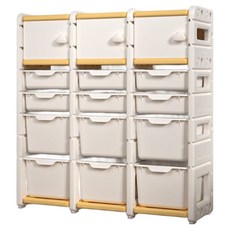 lilikoko 哩哩摳摳 1號收納架, 5層, 組合7 琥珀黃